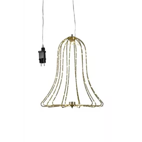 LED Glocke zum Hängen mit Stecker, outdoor