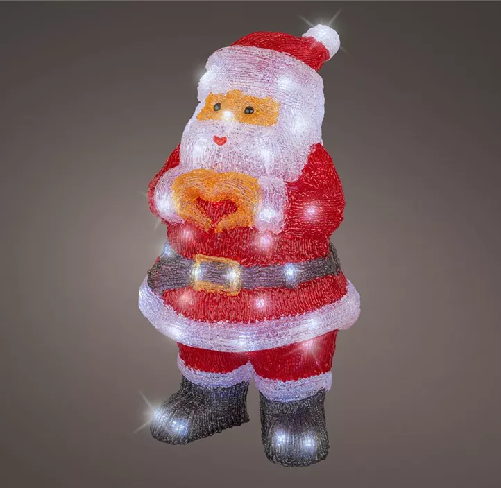LED Weihnachtsmann acrly outdoor