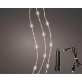 Micro LED Duracharge Twinkle Effekt 8 Funktionen outdoor