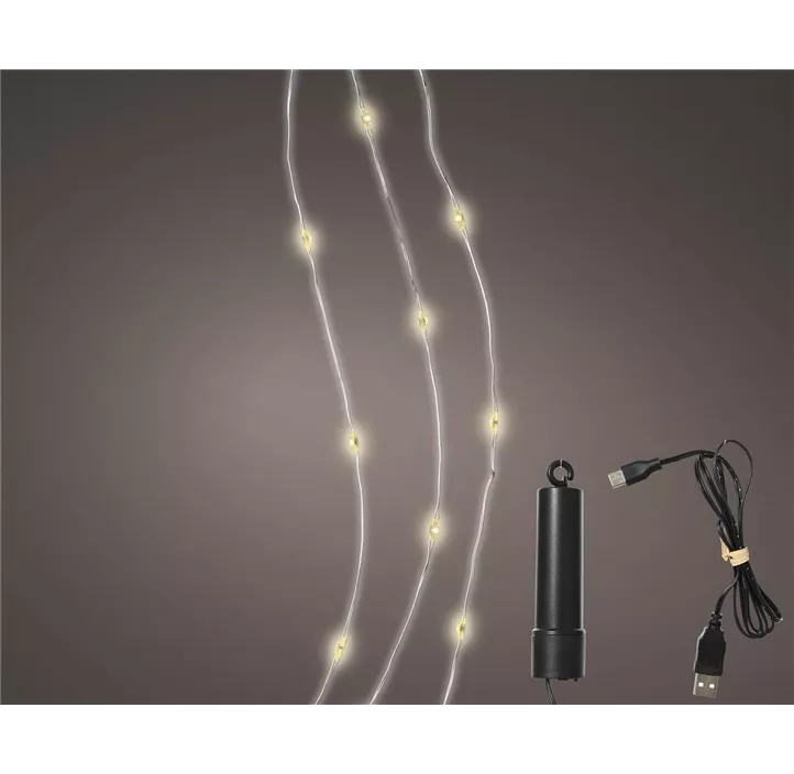 Micro LED Duracharge Twinkle Effekt 8 Funktionen o