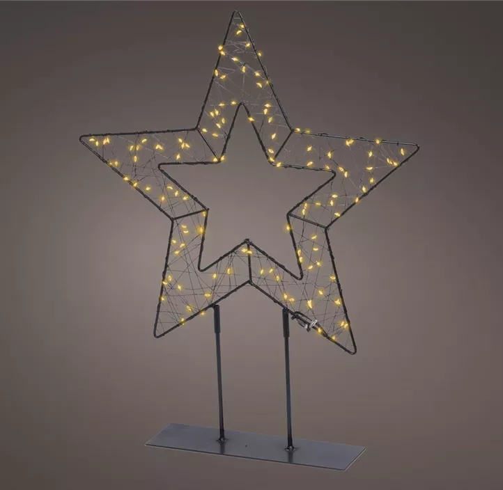 Micro LED Stern auf Ständer outdoor