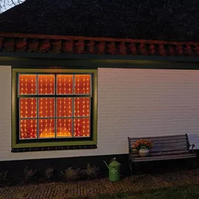 Vorhangbeleuchtung 20 Stränge mit Timer u. Dimmer, 280 LED