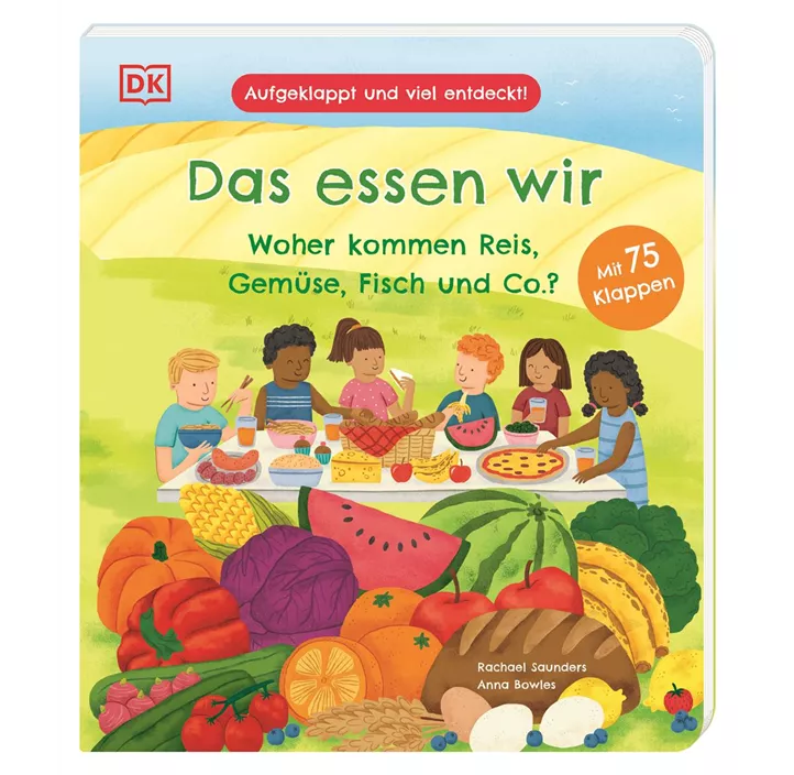 Aufgeklappt und viel entdeckt! Das essen wir