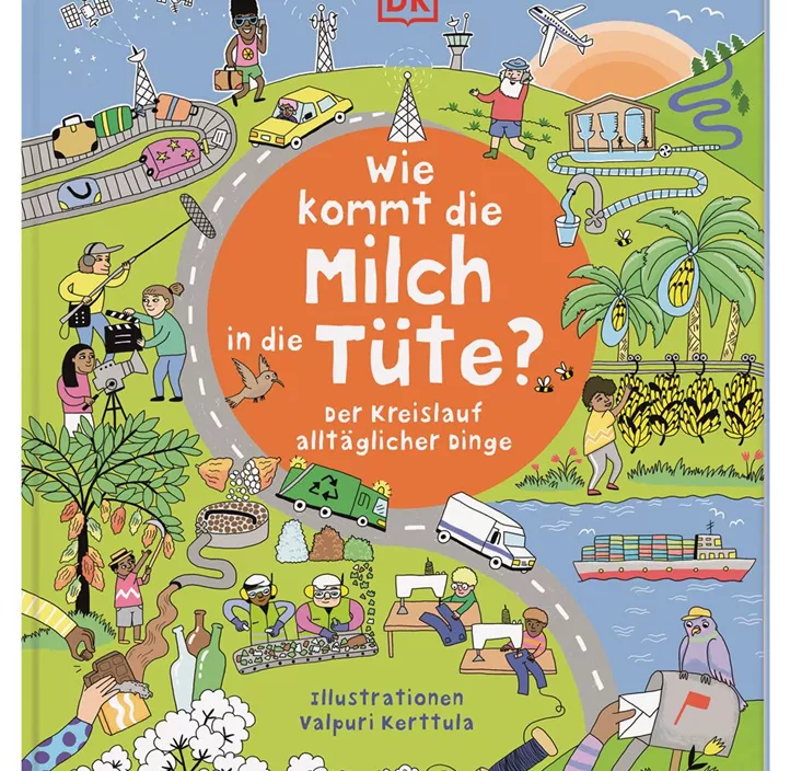 Wie kommt die Milch in die Tüte?