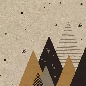 Serviette Graphic trees Serviette Graphic trees