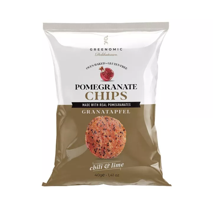 Hearty Chips Pomegrante - Chili & Lime