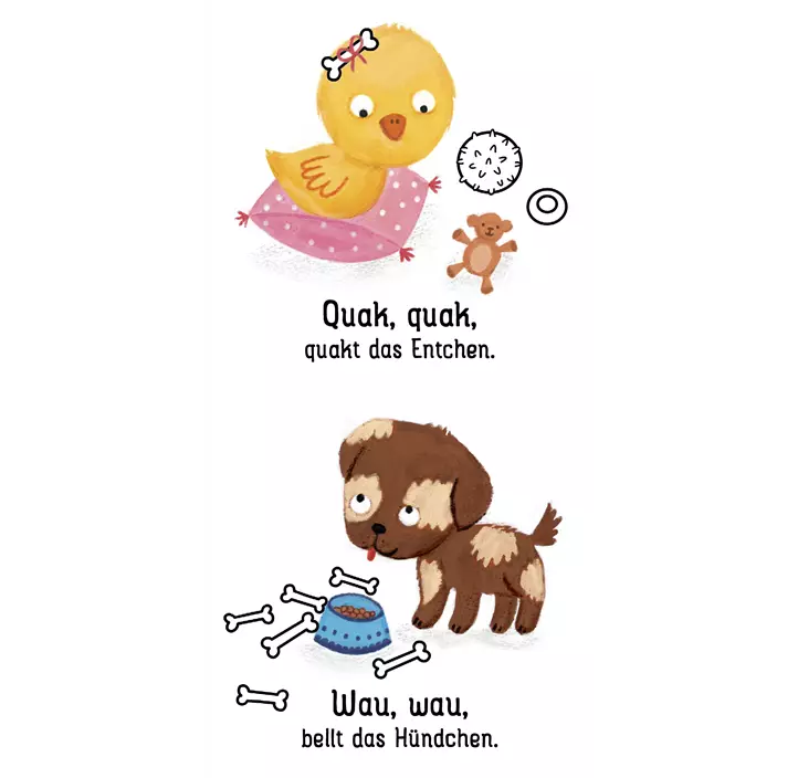 Rütteln, Schütteln, Hören - Tierkinder