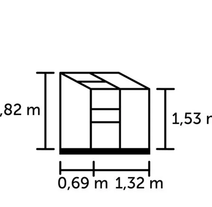 Altan 2 m/3mm Blankglas