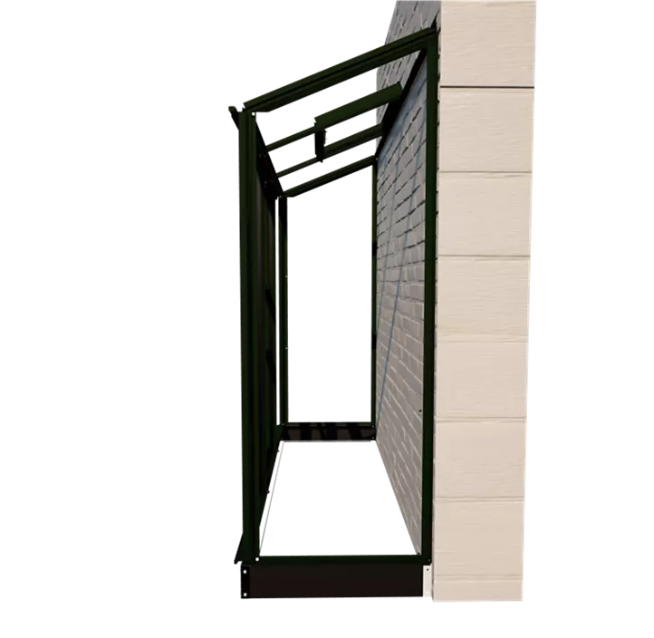 Altan 3 grün m/3 mm Blankglas