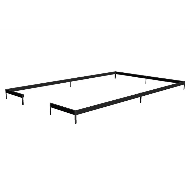 Fundamentrahmen Juliana Gartner 21,4 m² Schwarz