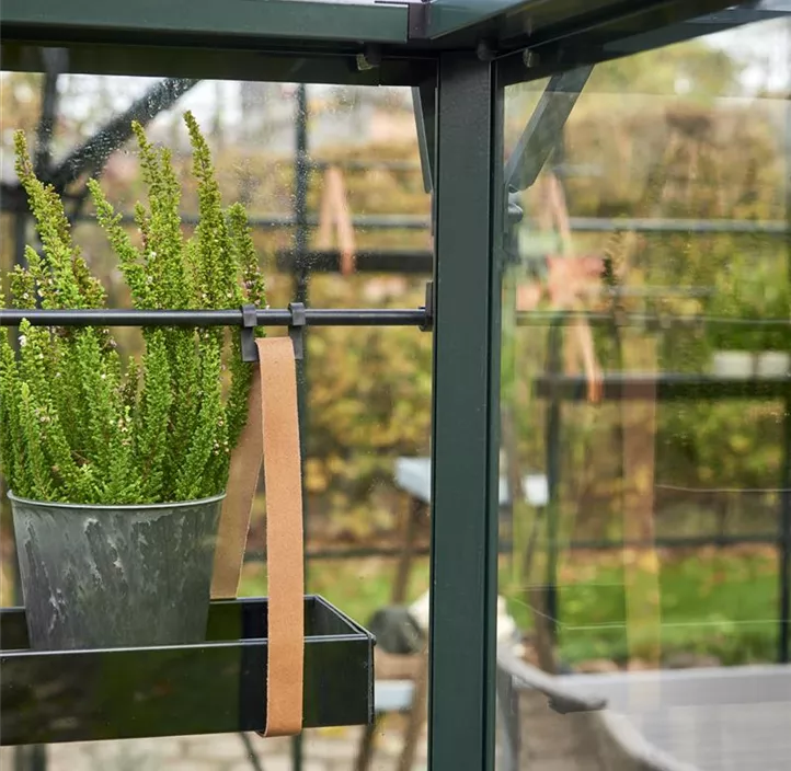 Garden Room grün m/3 mm Sicherheitsglas ohne Funda
