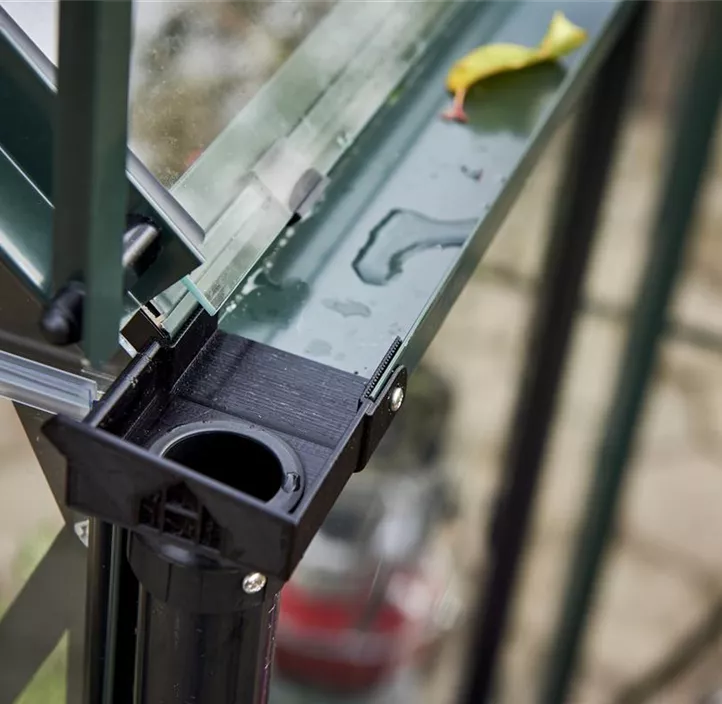 Garden Room grün m/3 mm Sicherheitsglas ohne Funda