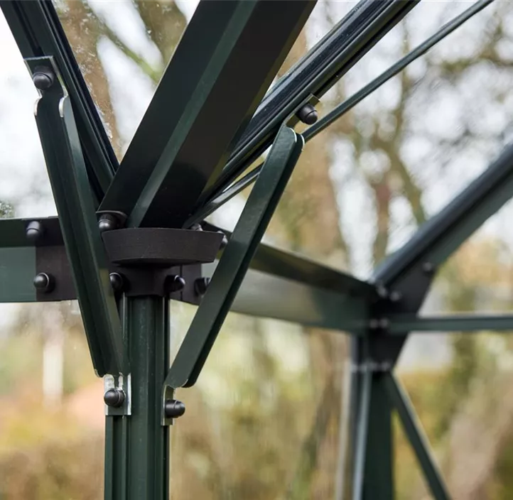 Garden Room grün m/3 mm Sicherheitsglas ohne Funda