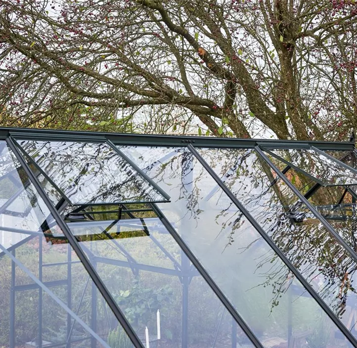 Garden Room schwarz m/3 mm Sicherheitsglas