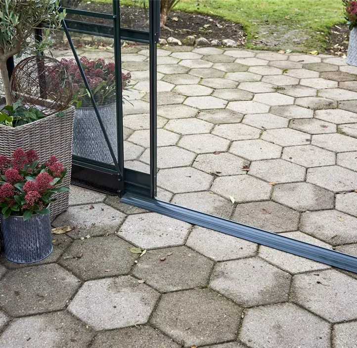 Garden Room schwarz m/3 mm Sicherheitsglas