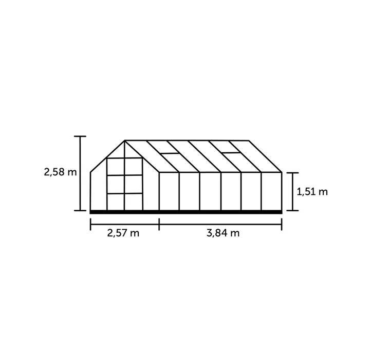 Magnum 128 3mm Sicherheitsg. 9,9m² grün inkl. Fund