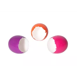 Hühner Ei offen 6er Box