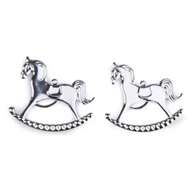 10 Schaukelpferde mit Öse