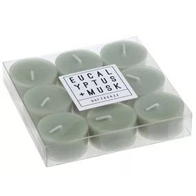 Duft Teelichter Colour, 9er-Pack