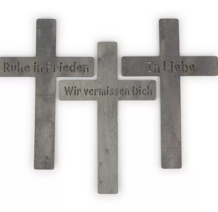 Kreuz mit Spruch