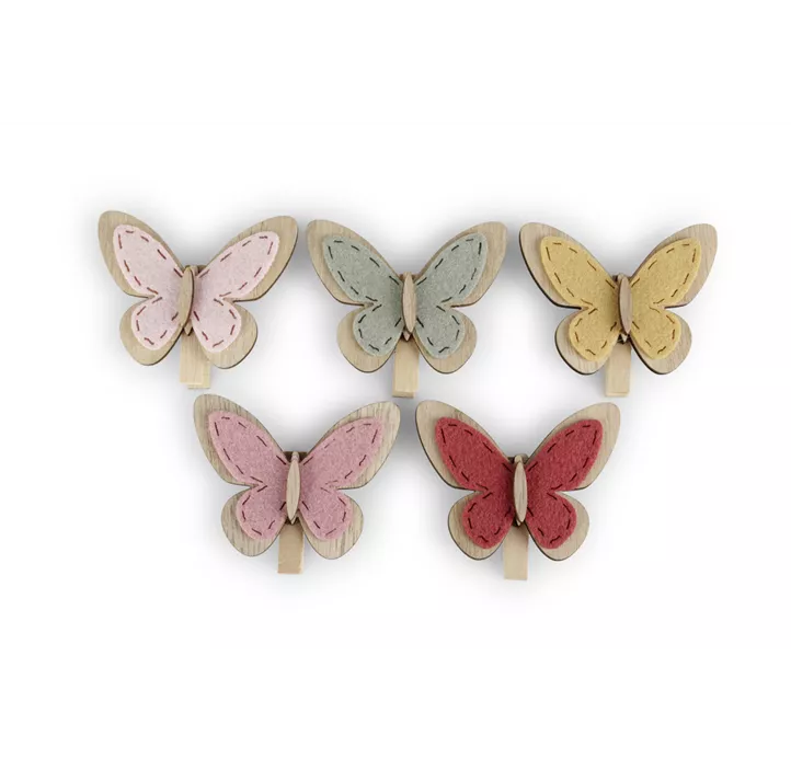 Schmetterling am Zwicker 5 Stk
