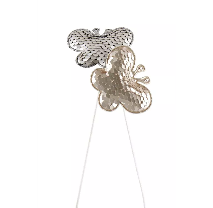 Stecker Schmetterling mit matten Pailletten
