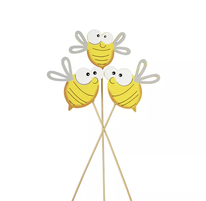 Stecker Biene 3sortiert