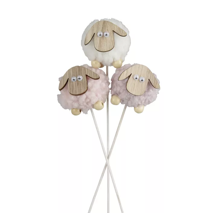 Stecker Schaf aus Wollknäuel
