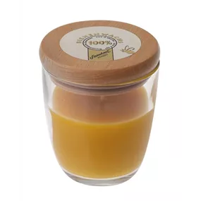 Glas Cero mit Holzdeckel