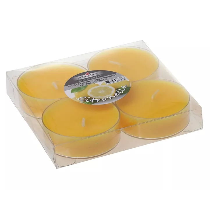 Maxilichte Citronella, 4Stk