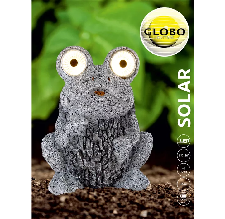 Solarleuchte Frosch