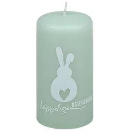 Stumpenkerze Hoppelige Ostern