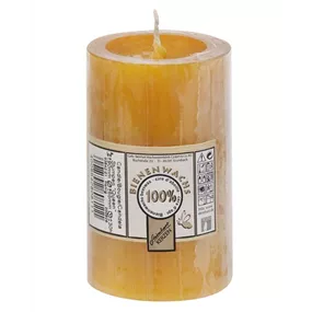 Stumpenkerze Queen 100% Bienenwachs