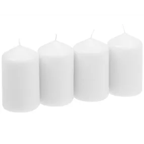 Stumpenkerzen 4er Riegel