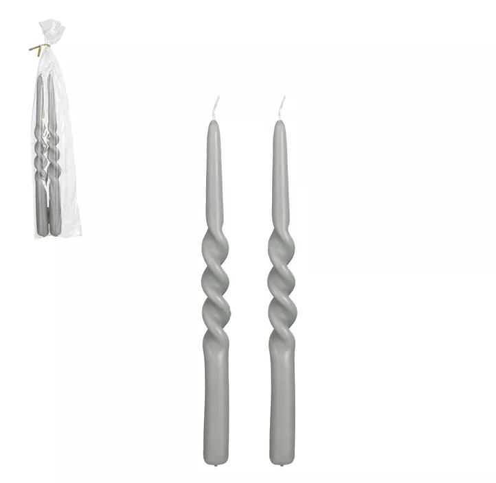 Spitzkerze Twist 2er Pack