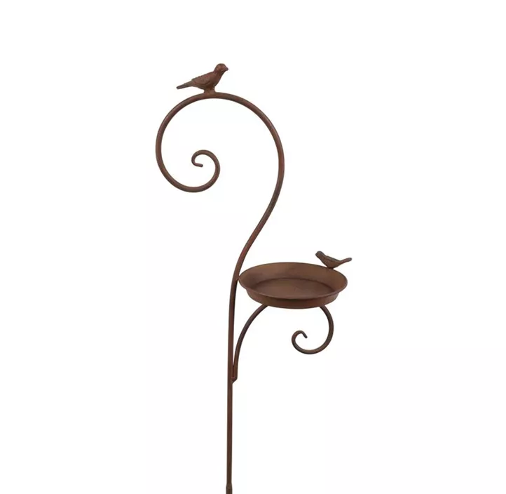 Gartenstecker Vogel feeder, matt