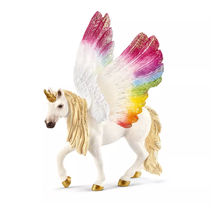 Geflügeltes Regenbogeneinhorn Hengst