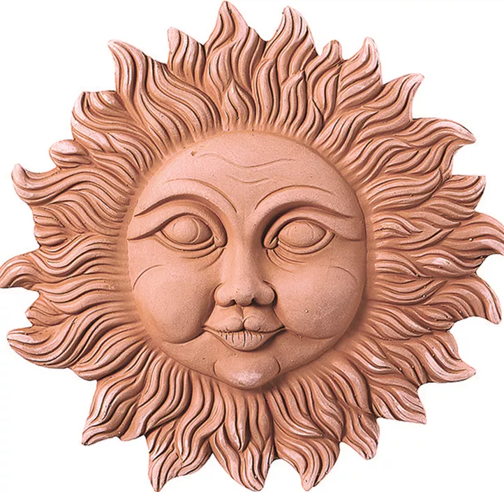Sonne mit Gesicht