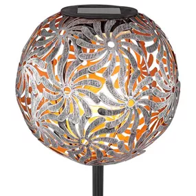 Solarkugel mit Decorstanzung