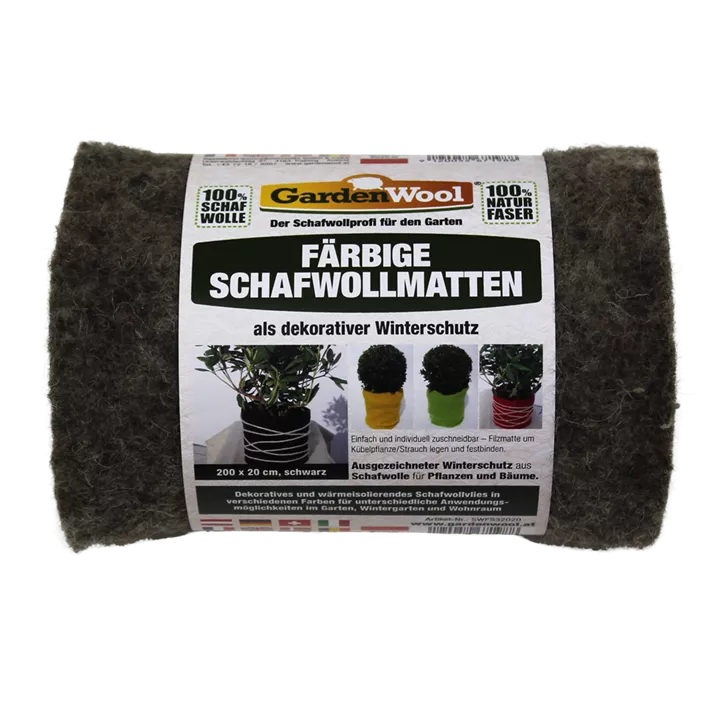 Winterschutzmatte Schafwollfilz