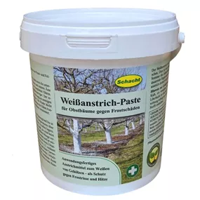 Weißanstrichpaste gegen Frost