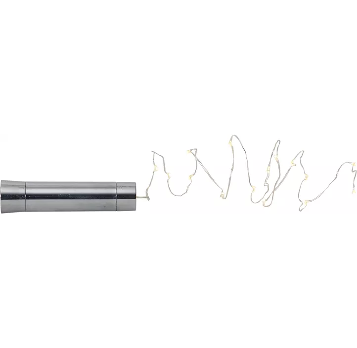 LED-Draht-Flaschenbeleuchtung, 15 LEDs