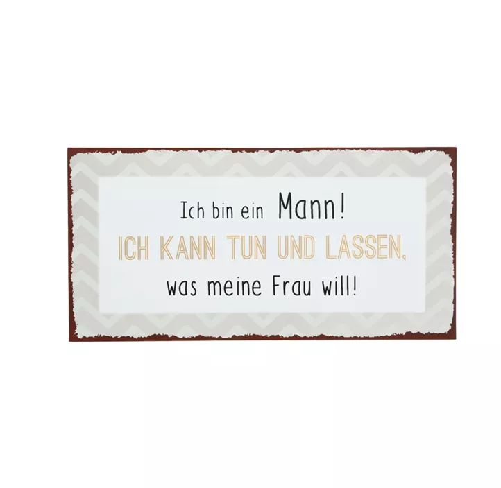 Schild Frauen 3fach sortiert