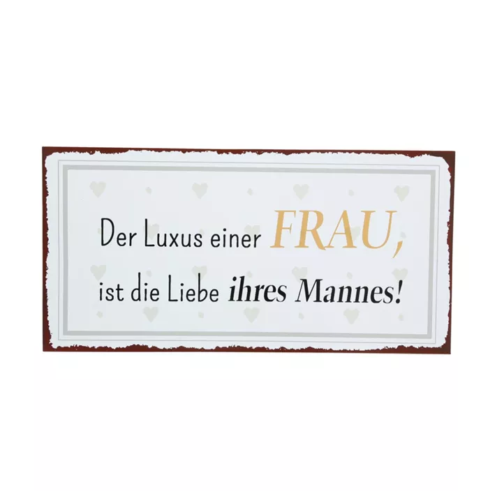 Schild Frauen 3fach sortiert