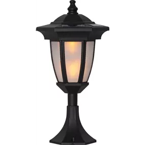 Solar-Laterne Flamme, 3 Varianten montierbar, LED