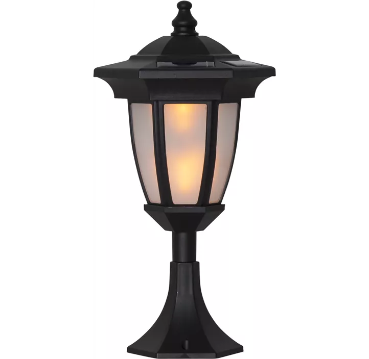 Solar-Laterne Flamme, 3 Varianten montierbar, LED