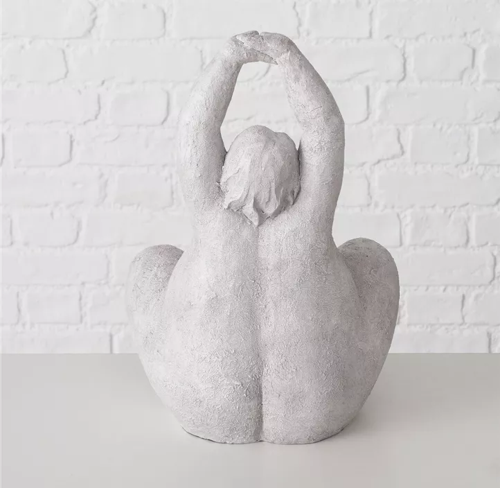 Figur Yoga, 3fach sort.
