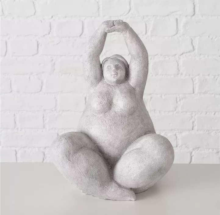 Figur Yoga, 3fach sort.