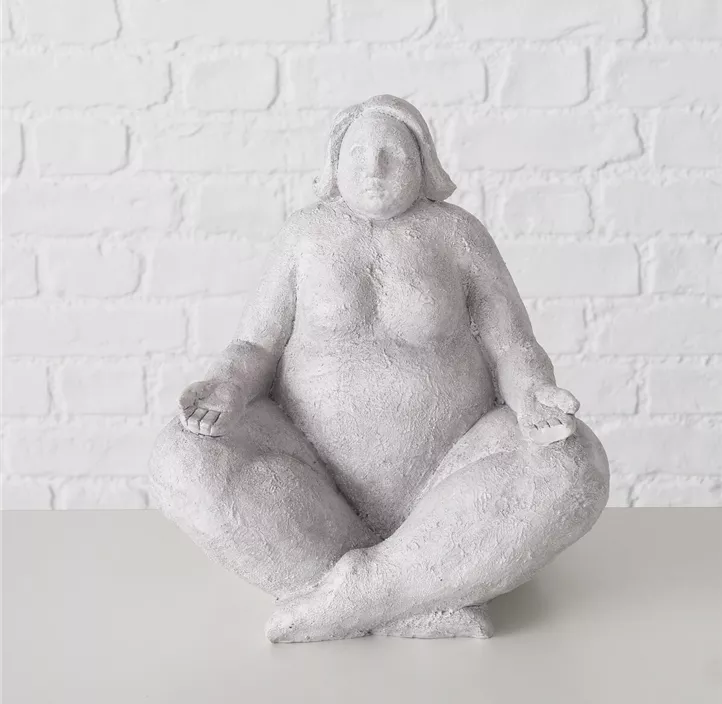 Figur Yoga, 3fach sort.