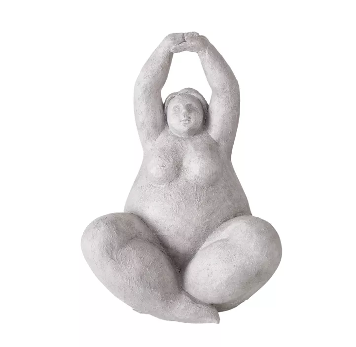 Figur Yoga, 3fach sort.